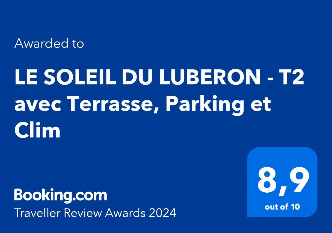 Апартаменты Le Soleil Du Luberon - T2 Avec Terrasse, Parking Et Clim Л'Иль-сюр-ла-Сорг Экстерьер фото